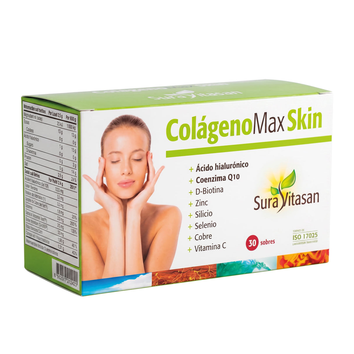 Colágeno Max Skin · Sura Vitasan · 30 sobres