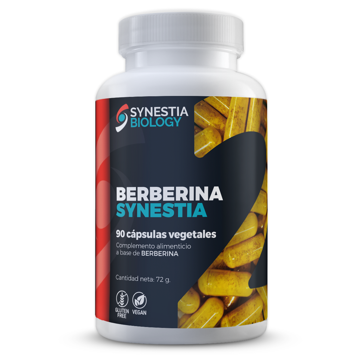 Berberina · Synestia Biology · 90 cápsulas