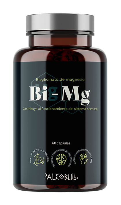Bisglicinato de Magnesio · Paleobull · 60 cápsulas