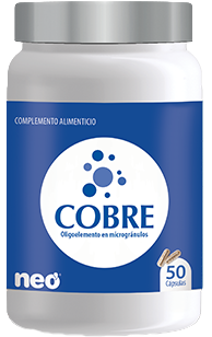 Cobre en Microgránulos · Neo · 50 cápsulas