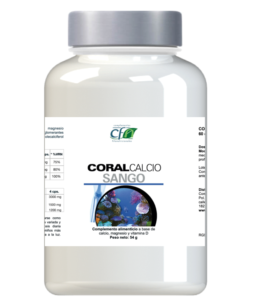 Coral Calcio Sango · CFN · 60 cápsulas