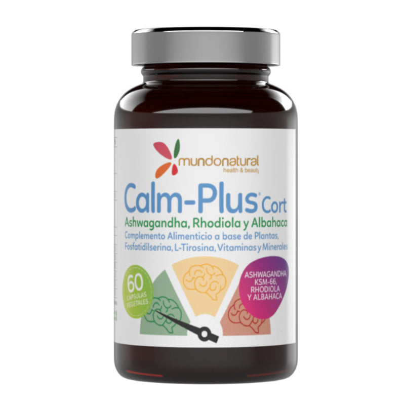 Calm Plus Cort · Mundo Natural · 60 cápsulas