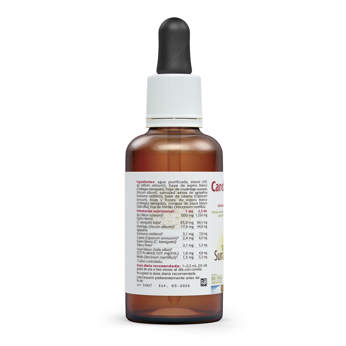 Cardio Control · Sura Vitasan — plantas de la fórmula