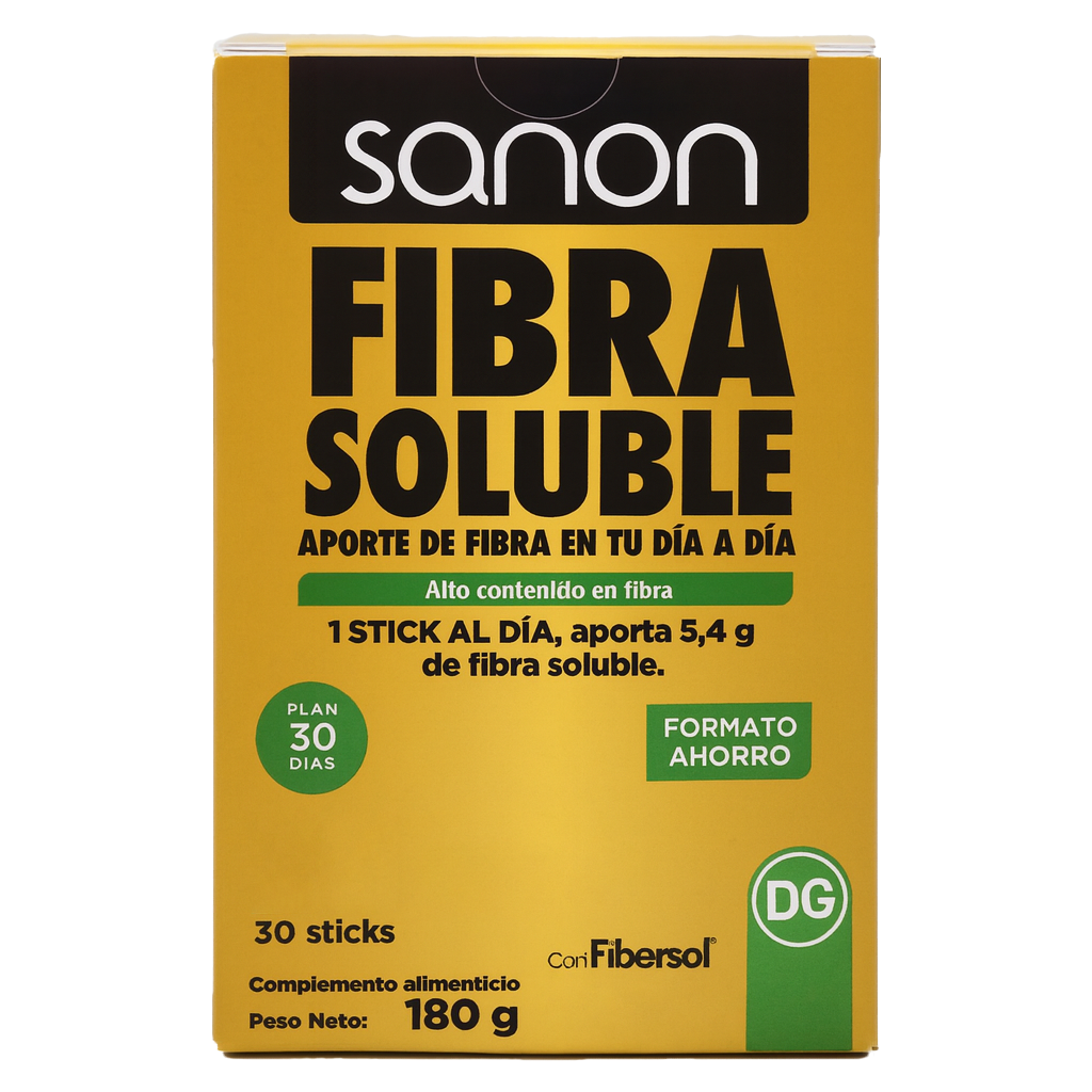 Fibra Soluble · Sanon · 30 sticks