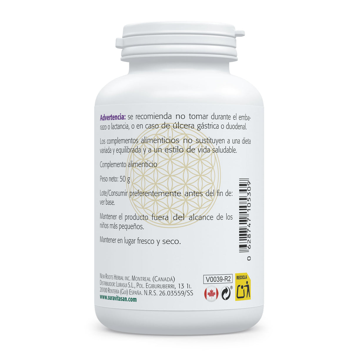 Citri-Plus Complex · Sura Vitasan — información nutricional
