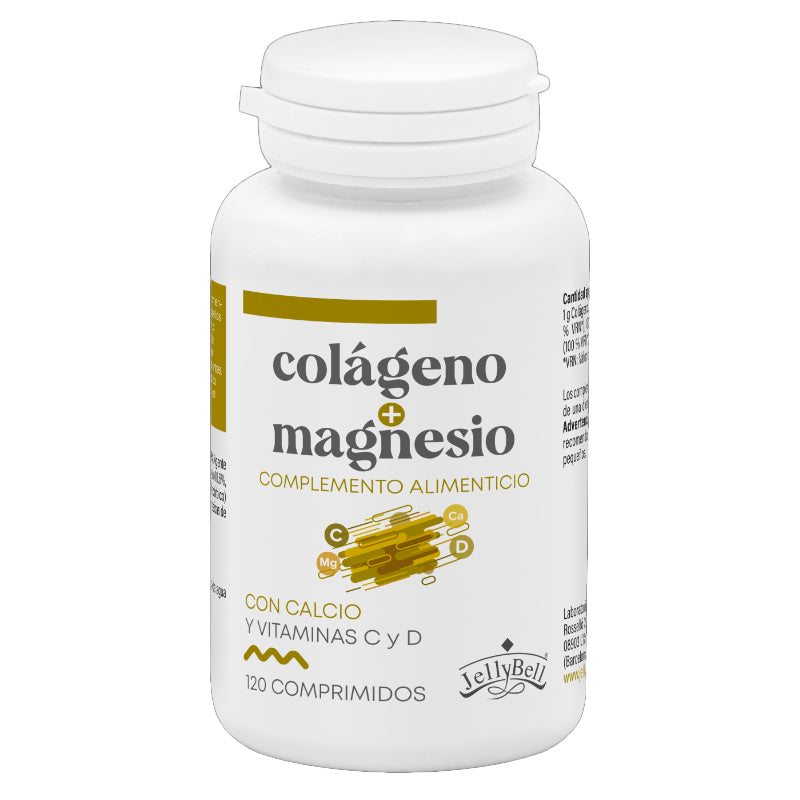 Colageno con Magnesio · Jellybell · 120 comprimidos