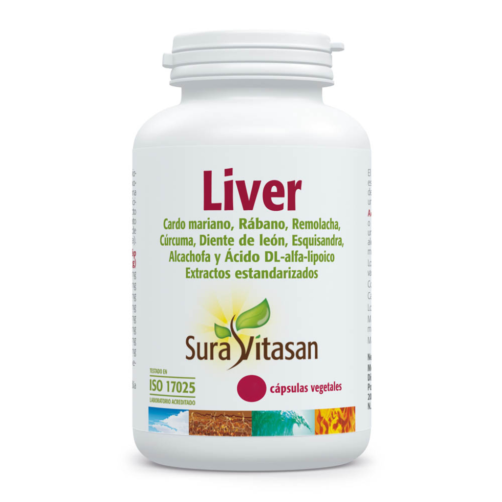 Liver · Sura Vitasan · 90 cápsulas