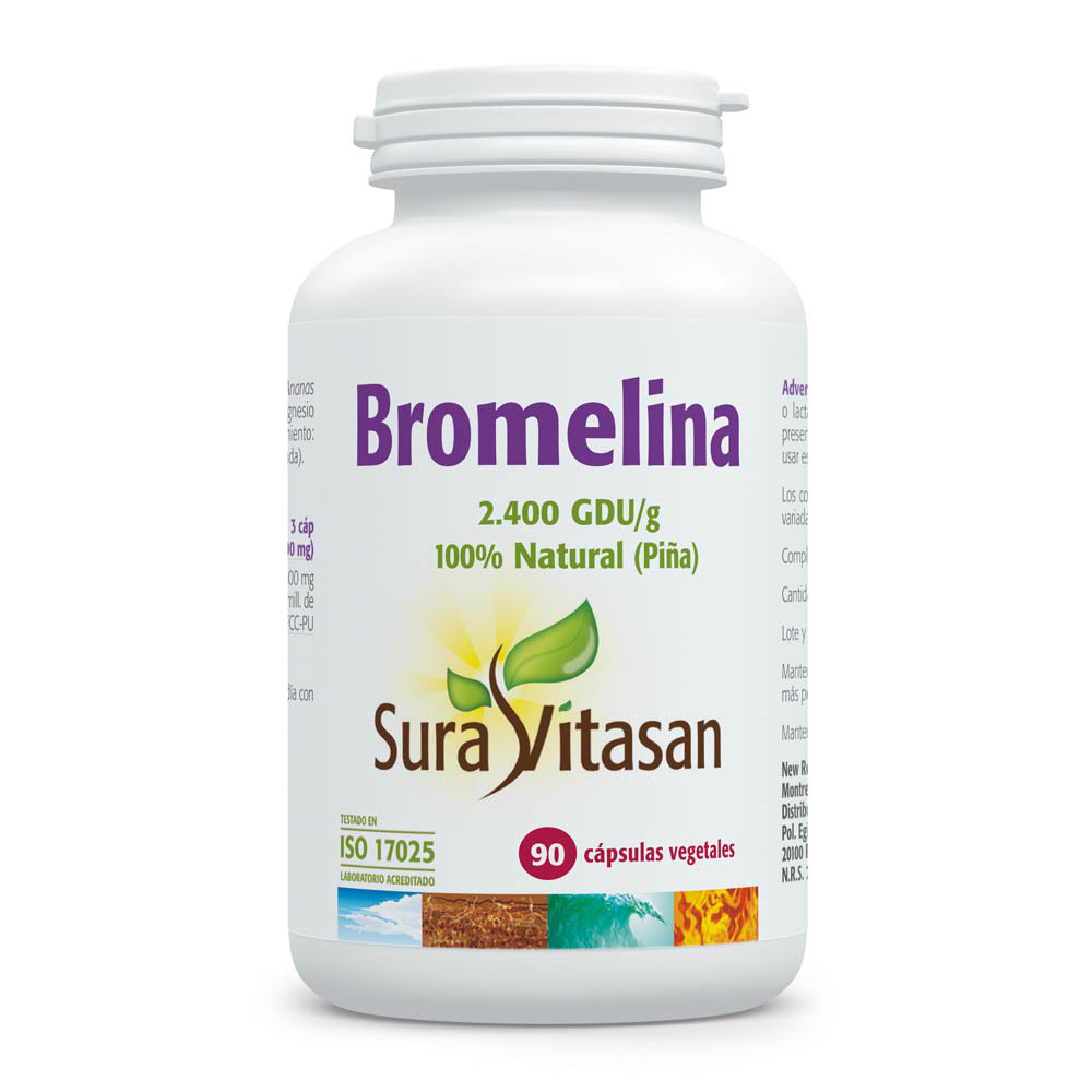 Bromelina 500 mg · Sura Vitasan · 90 cápsulas