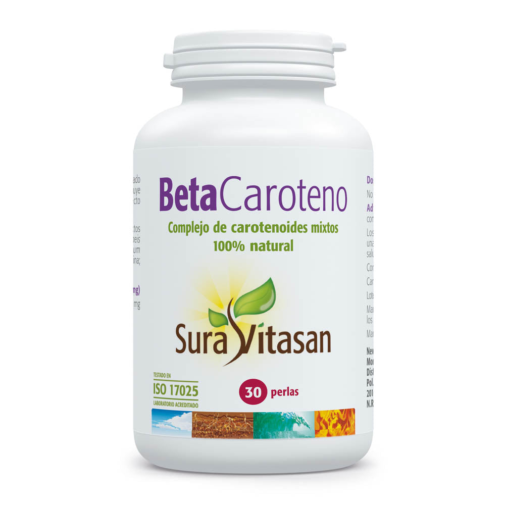 Beta Caroteno · Sura Vitasan — envase 30 perlas