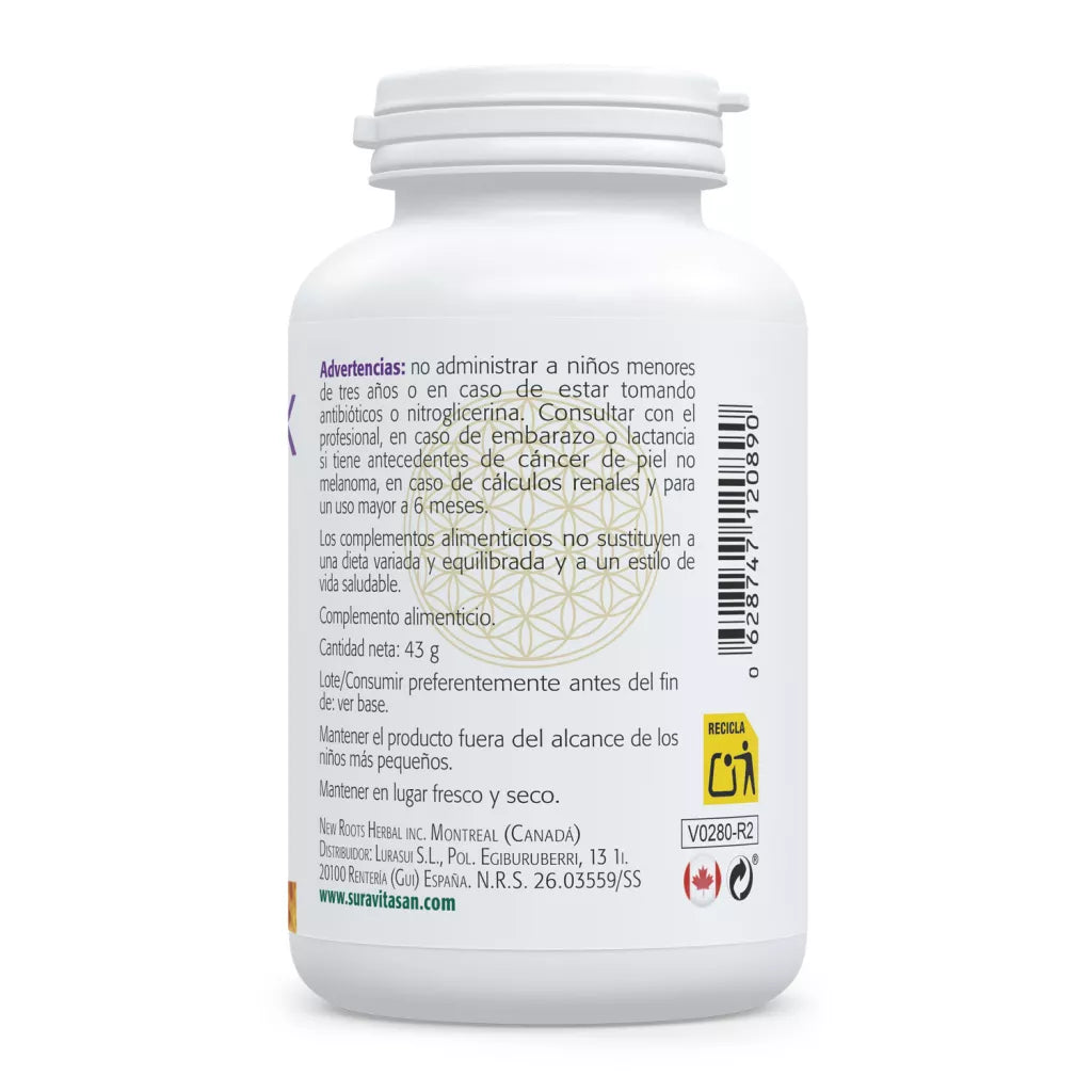 Metal Detox Plus · Sura Vitasan · 60 cápsulas
