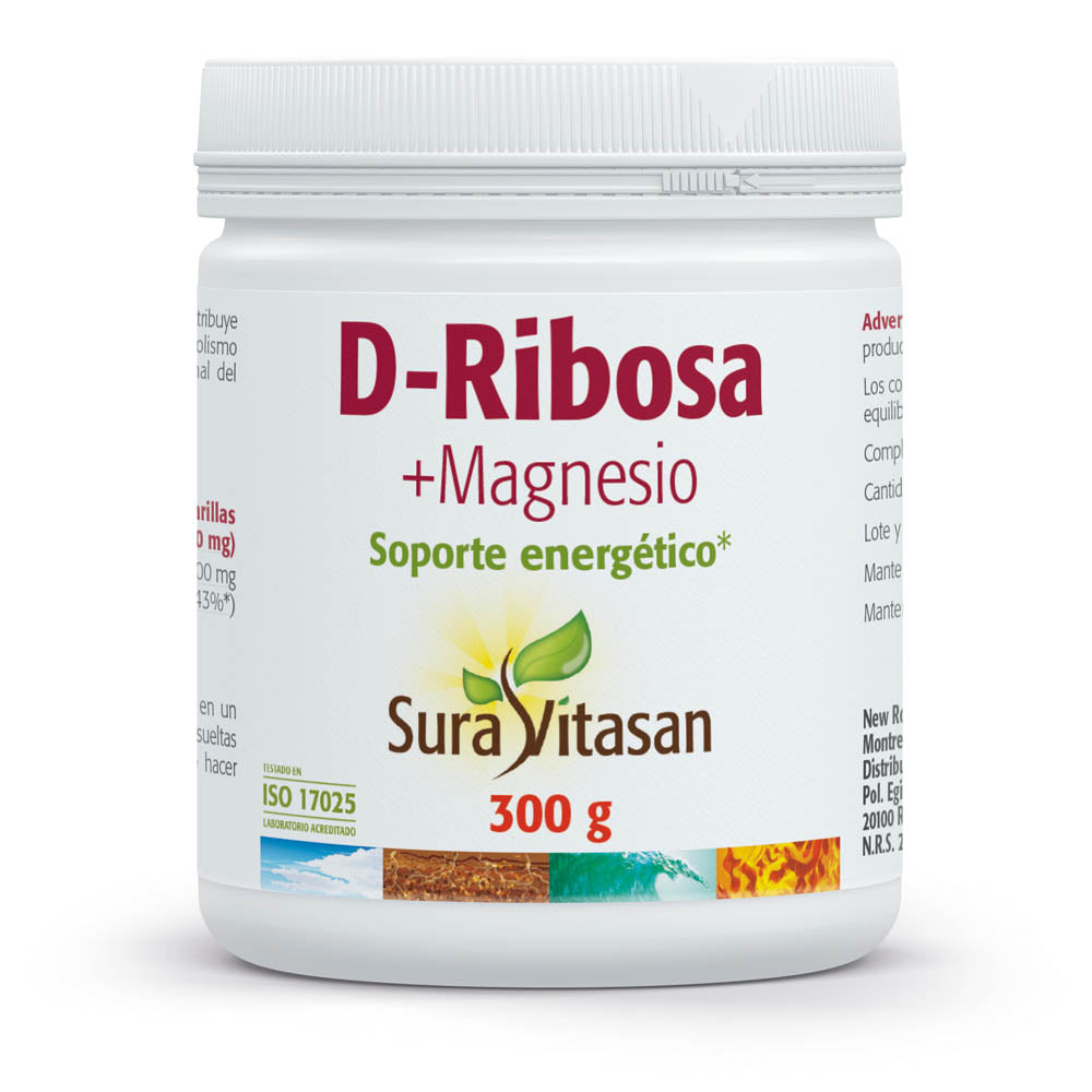 D-Ribosa + Magnesio · Sura Vitasan · 300 gramos