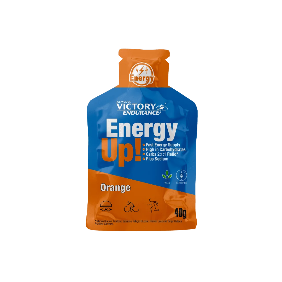 Energy Up Gel Naranja · Victory Endurance · 40 gramos