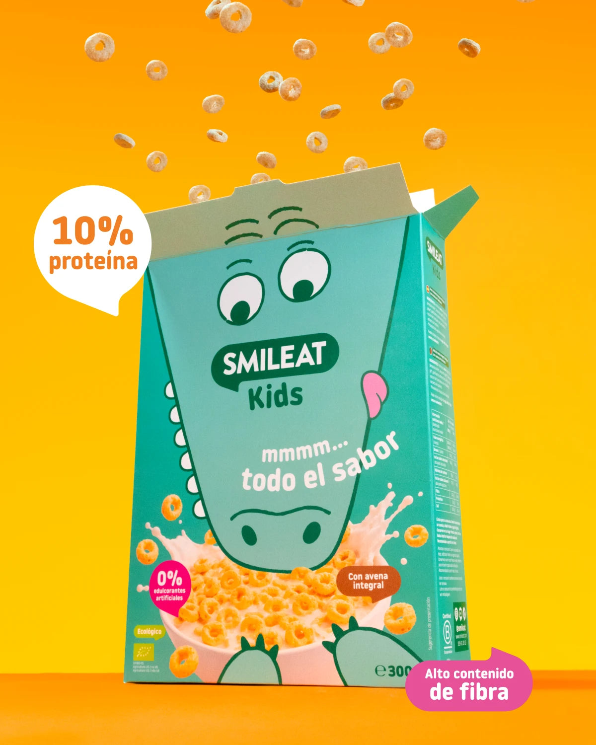Cereales Kids BIO · Smileat · 300 gramos
