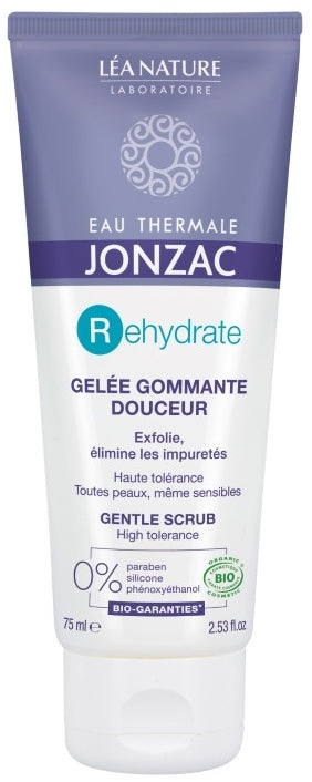 Exfoliante Suave Hidratante Rehydrate · Eau Thermale Jonzac · 75 ml