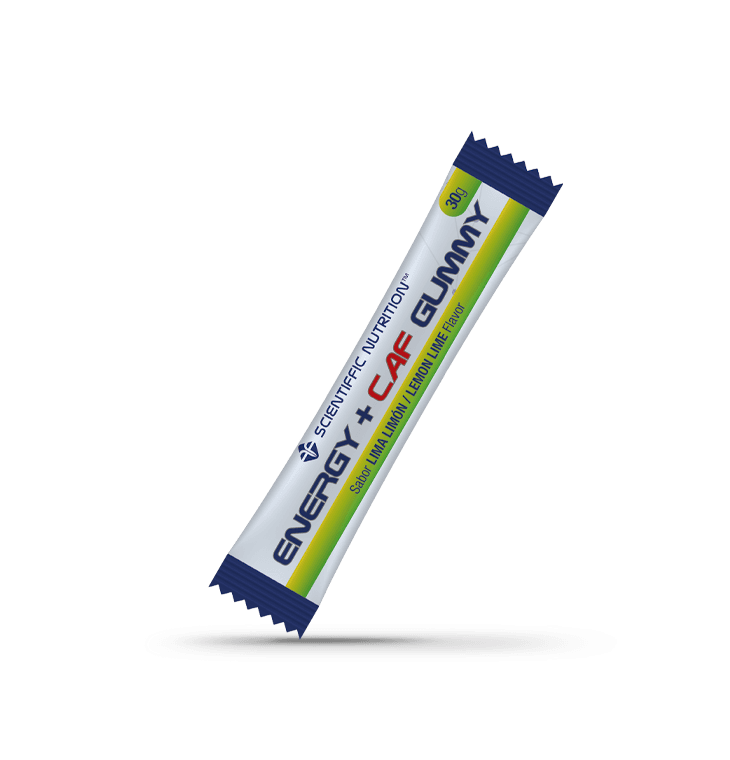 Energy Gummy + CAF: Sabor Lima-Limón · Scientiffic Nutrition · 30 gramos