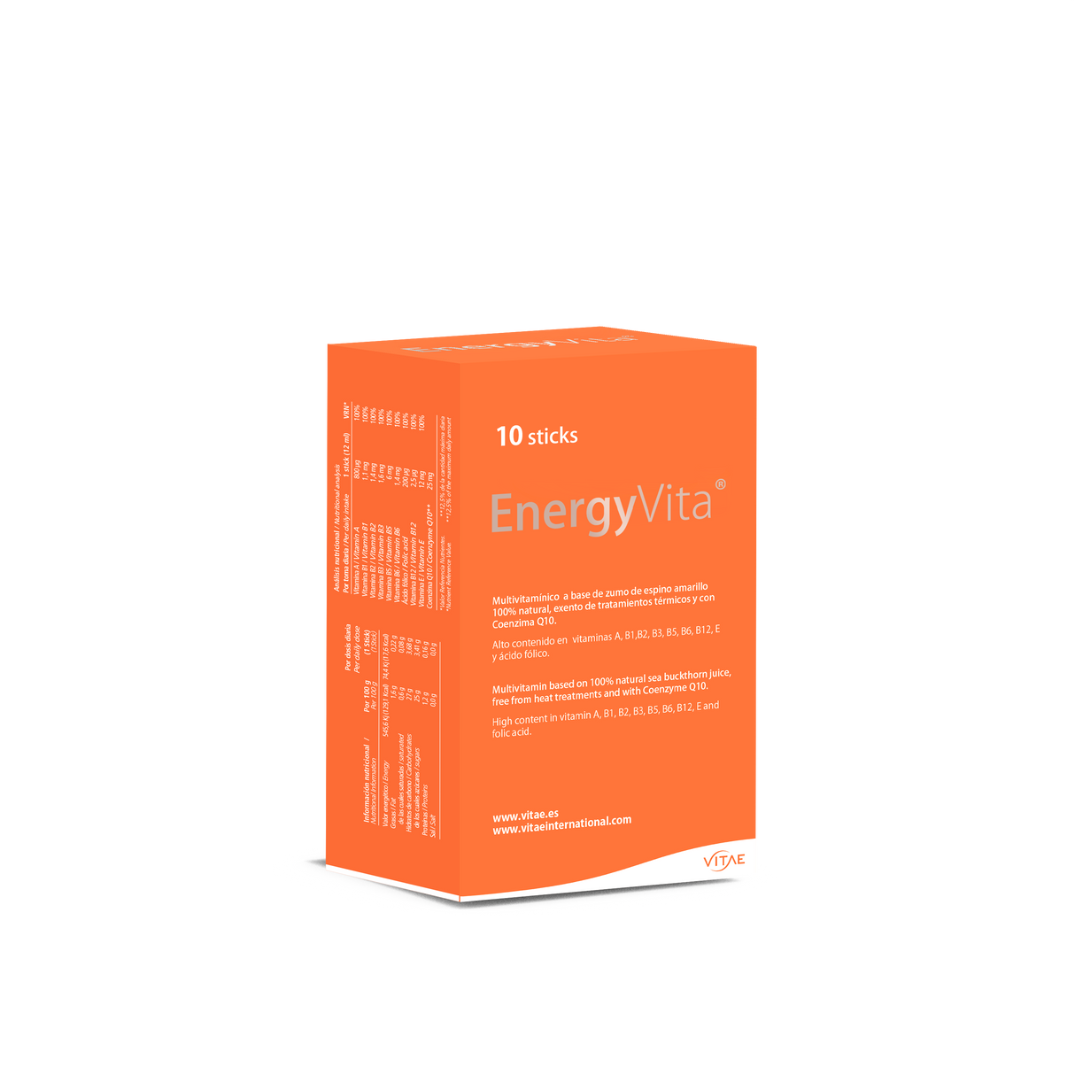 EnergyVita · Vitae · 10 sticks