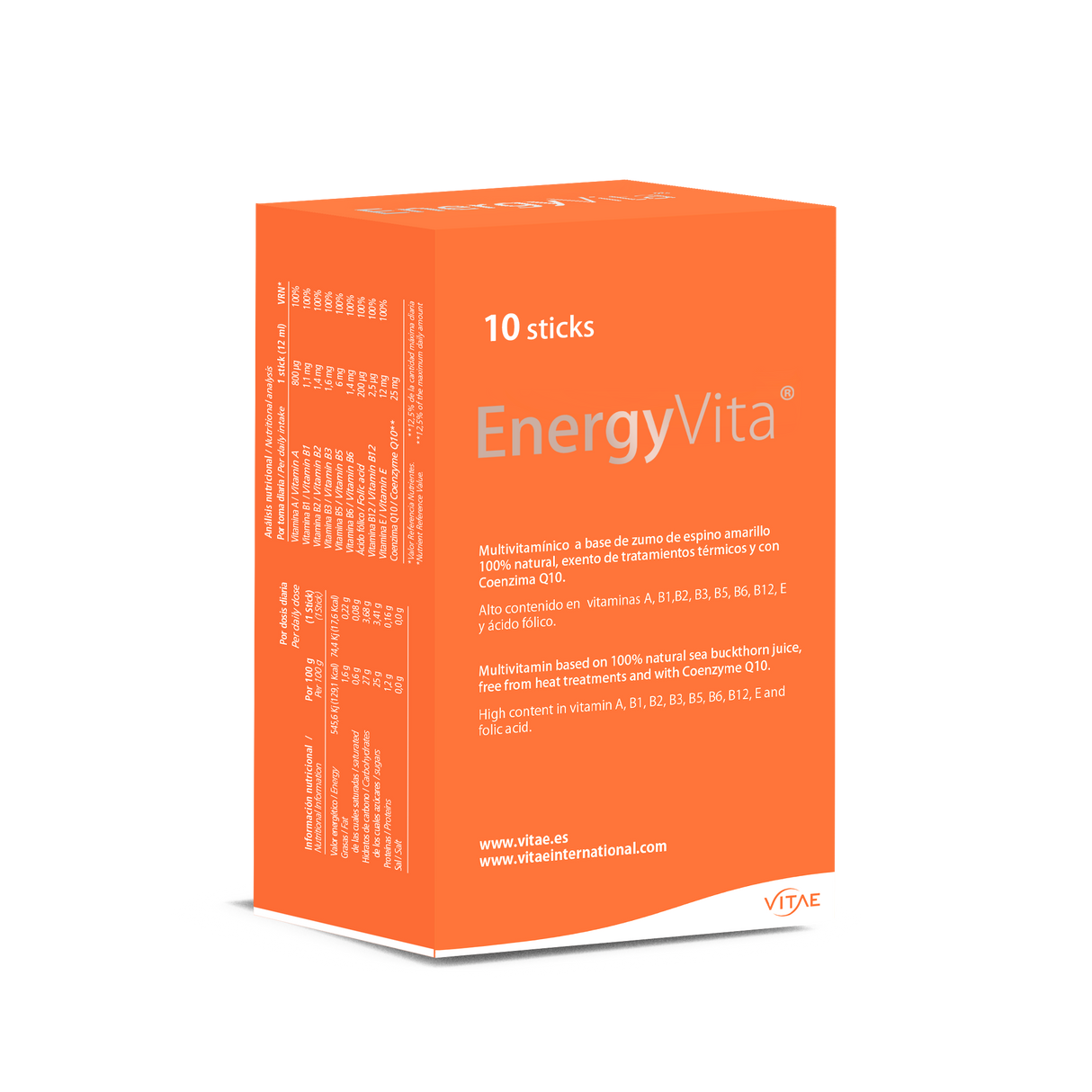 EnergyVita · Vitae · 10 sticks