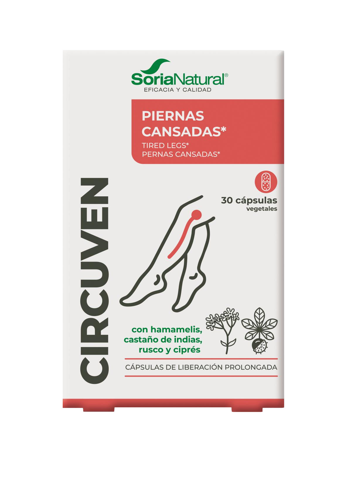Circuven · Soria Natural · 30 cápsulas