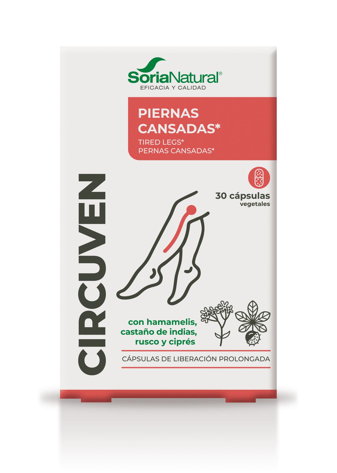 19-C Circuven · Soria Natural · 30 cápsulas - 5