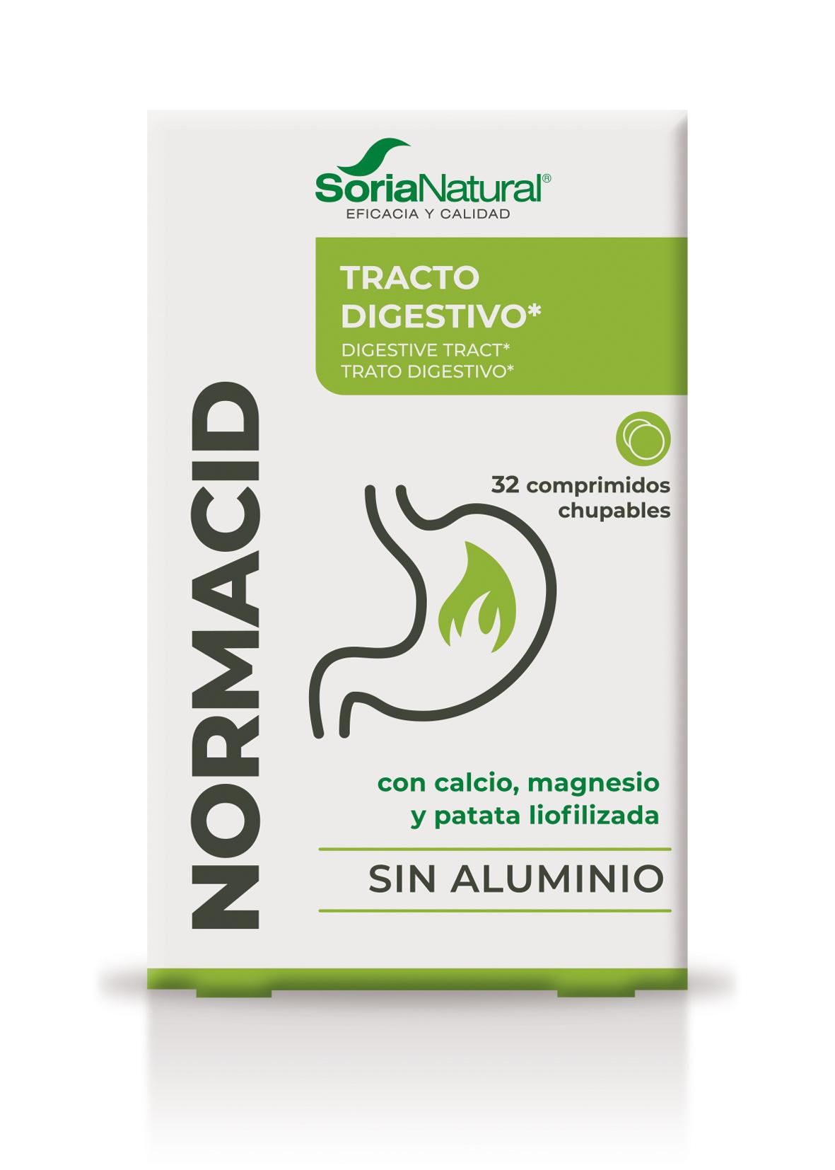 Normacid · Soria Natural · 32 comprimidos