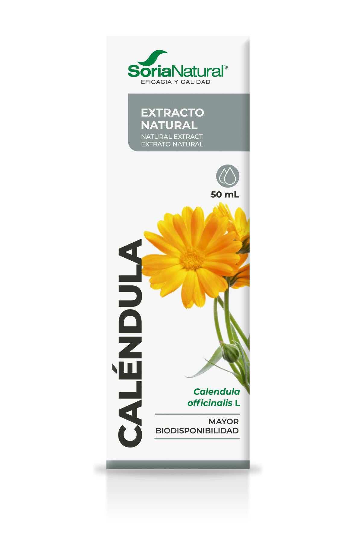 Extracto Natural de Caléndula · Soria Natural · 50 ml