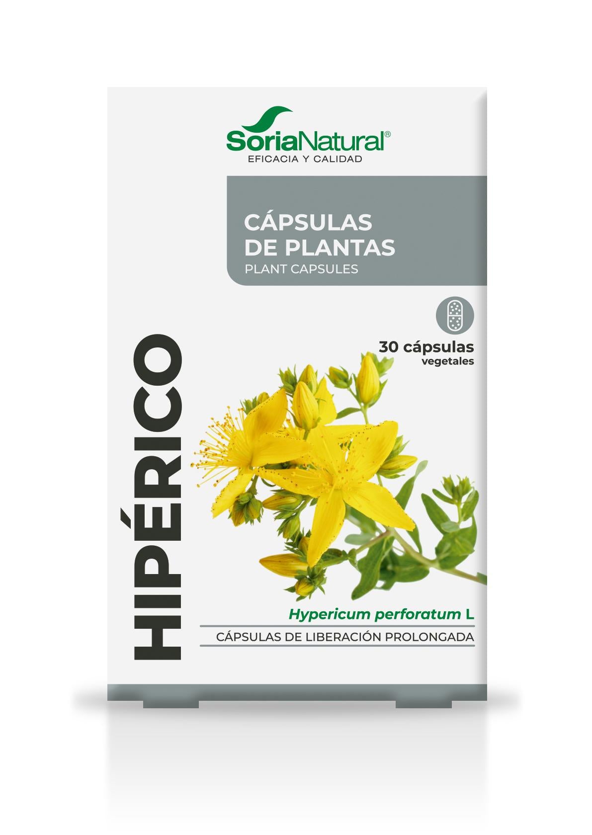 Hipérico · Soria Natural · 30 cápsulas