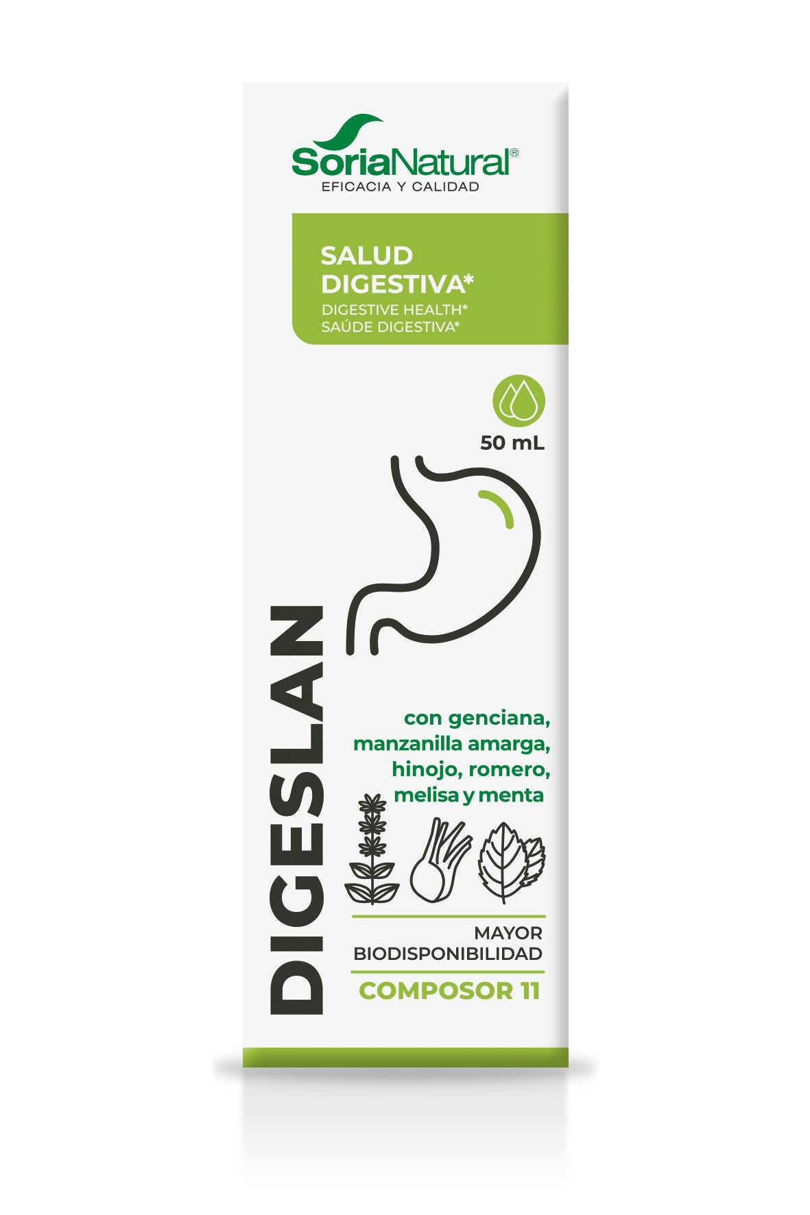 Composor 11 - Digeslan · Soria Natural · 50 ml
