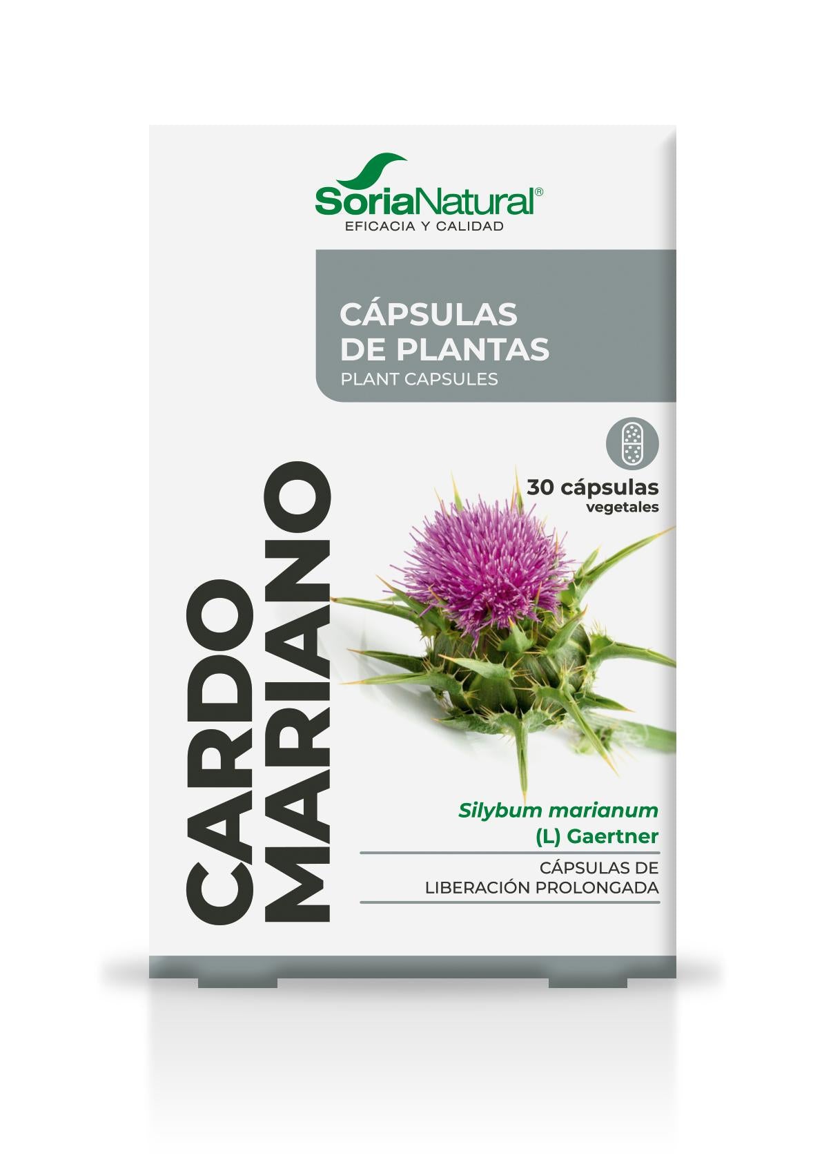 Cardo Mariano · Soria Natural · 30 cápsulas - 4