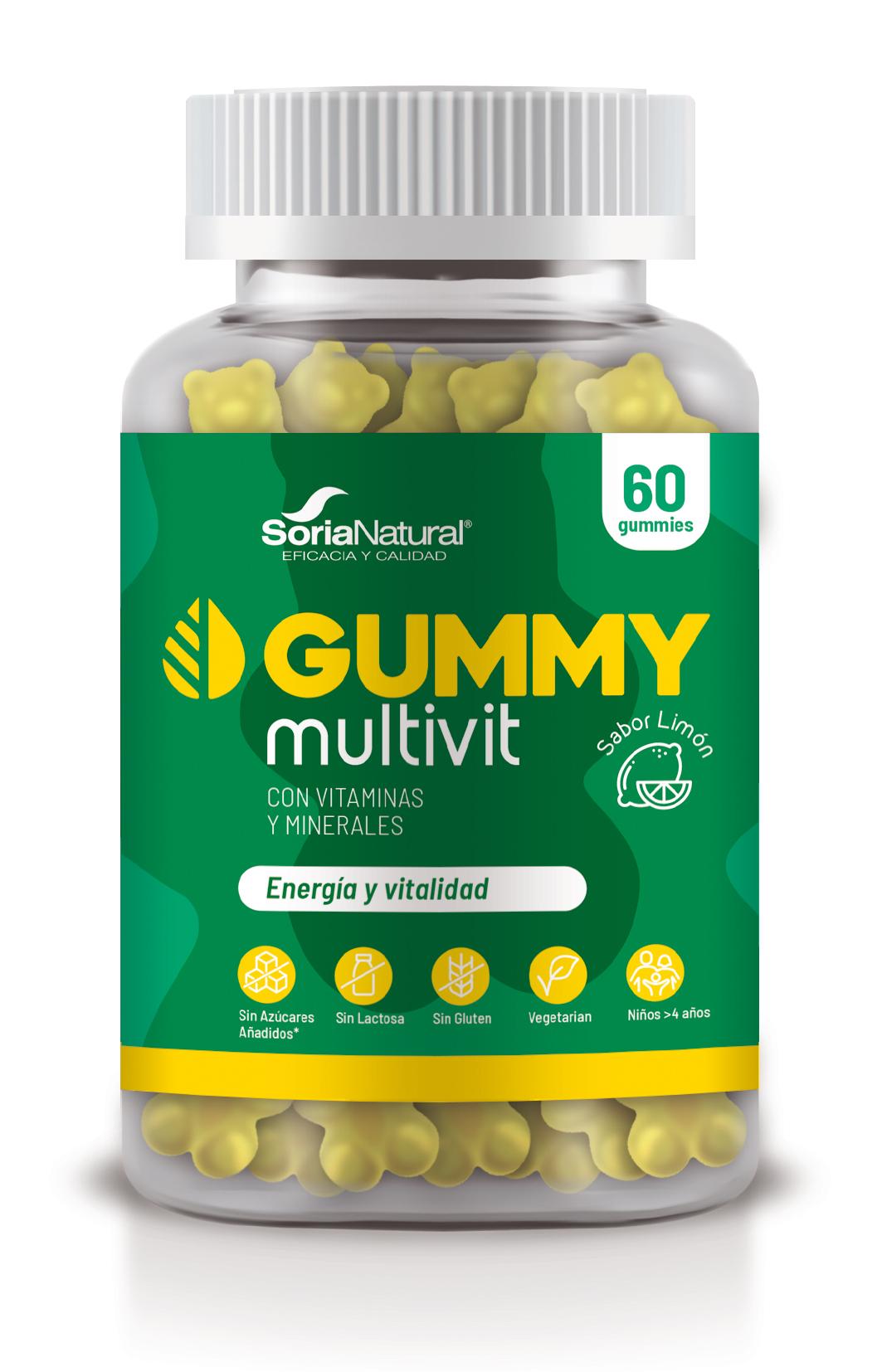 Gummy Multivit · Soria Natural · 60 gummies - 1