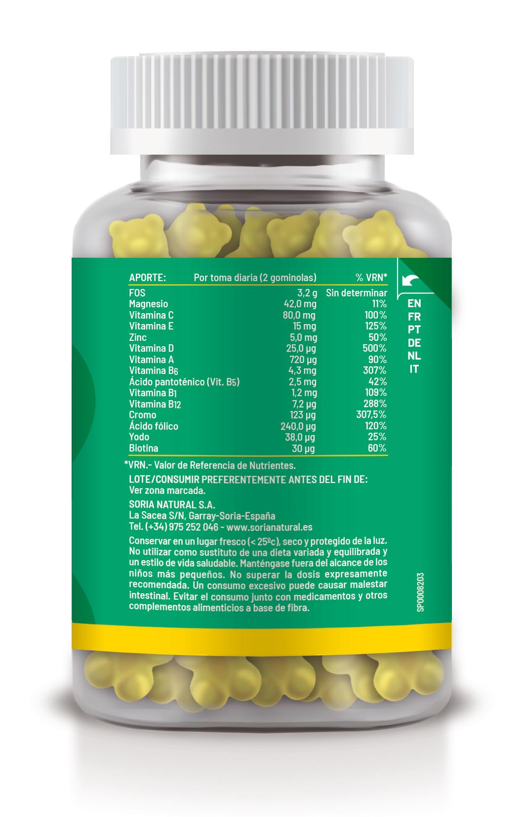 Gummy Multivit · Soria Natural · 60 gummies - 3