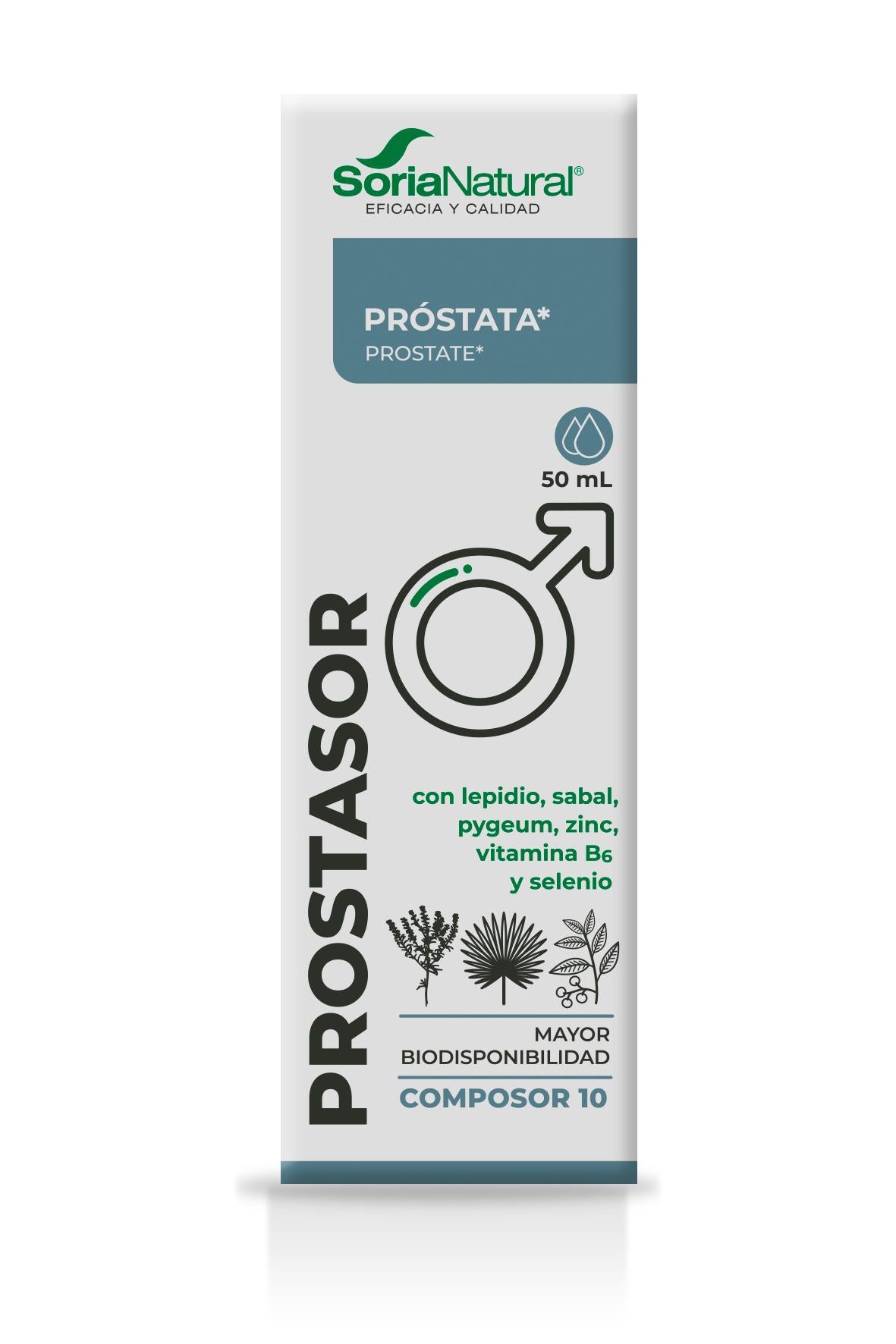 Composor 10 - Prostasor · Soria Natural · 50 ml - 3