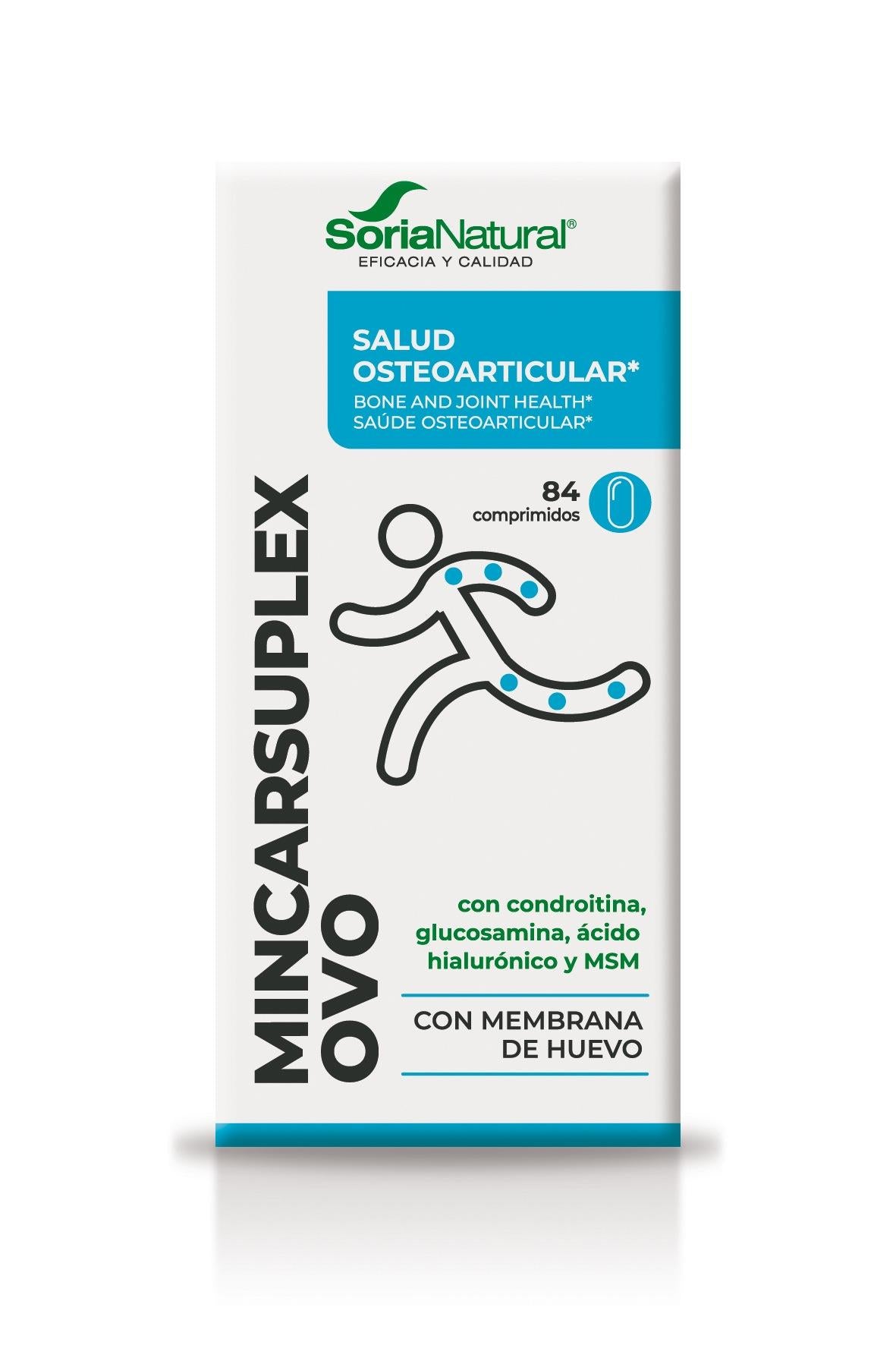 Mincarsuplex OVO · Soria Natural · 84 comprimidos