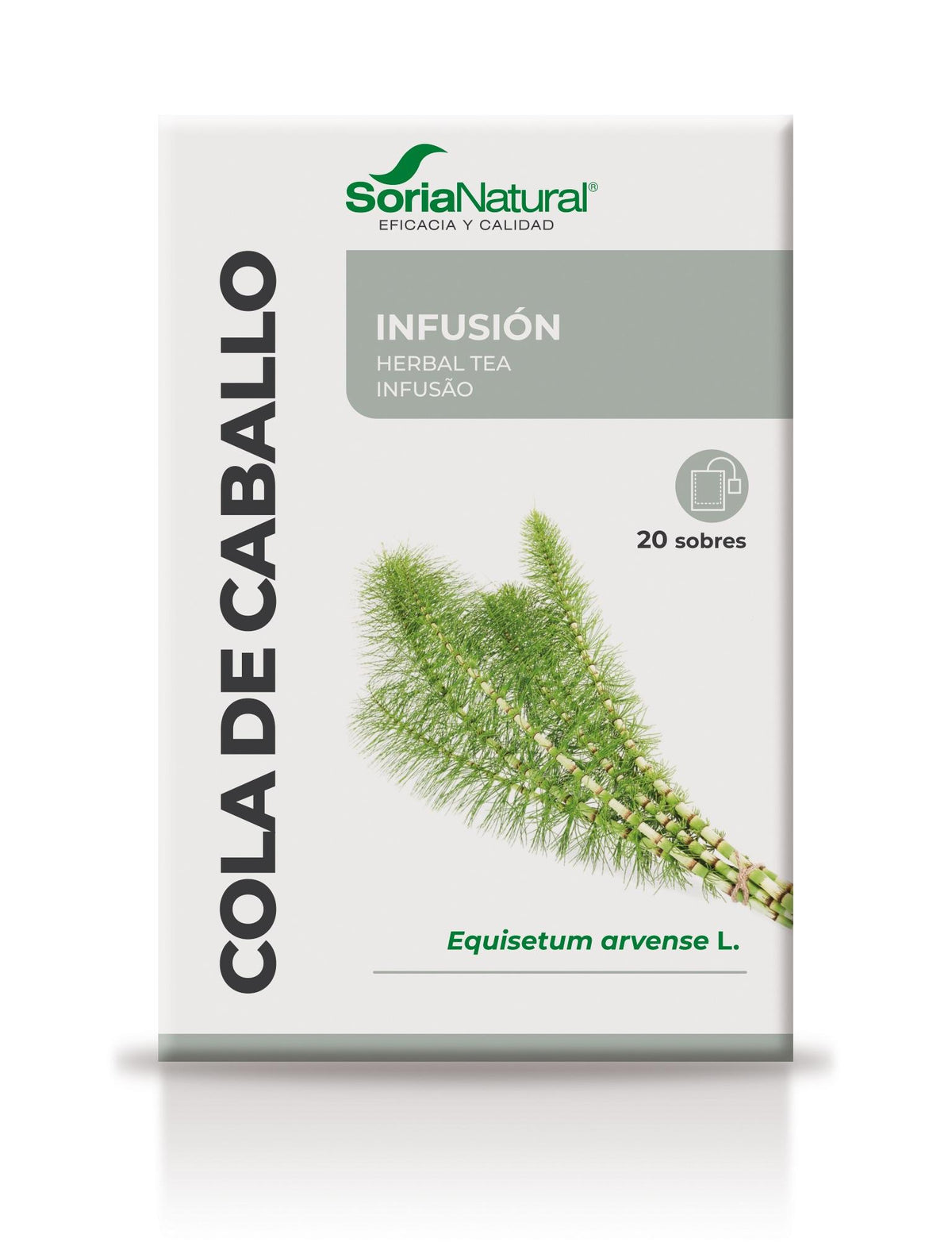 Cola de Caballo Infusión · Soria Natural · 20 filtros - 3