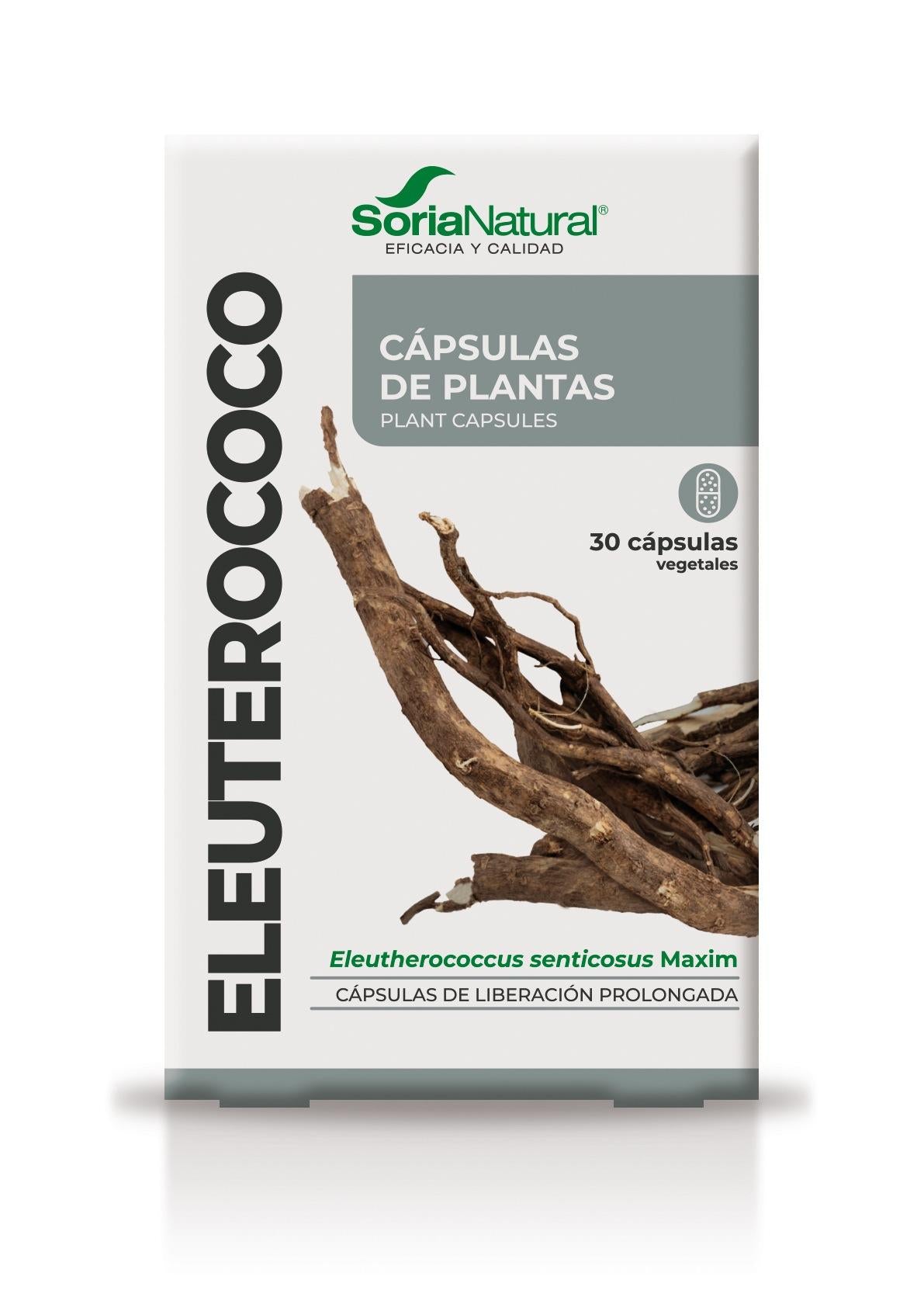 Eleuterococo · Soria Natural · 30 cápsulas - 3