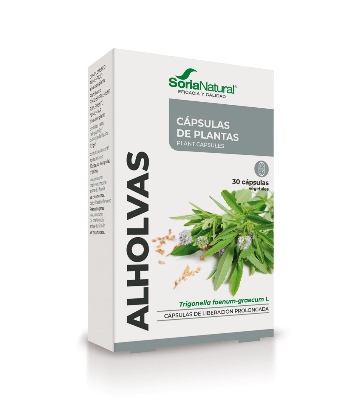 Alholvas · Soria Natural · 30 cápsulas - 1