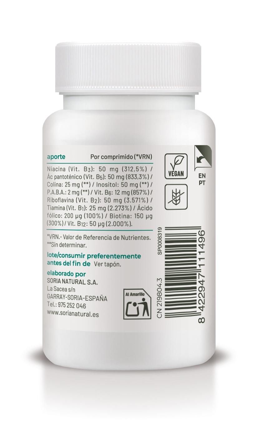 B-Complex · Soria Natural · 30 comprimidos - 3