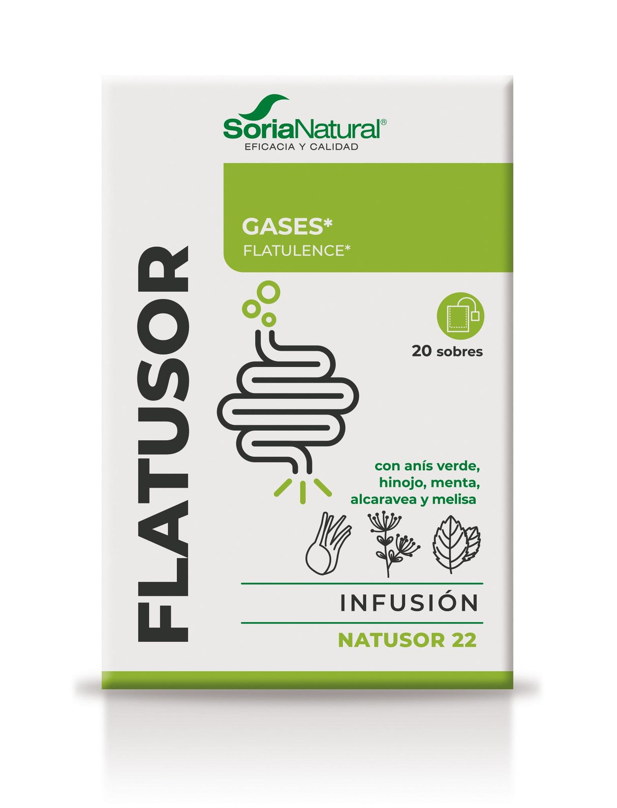 Natusor 22 - Flatusor · Soria Natural · 20 filtros