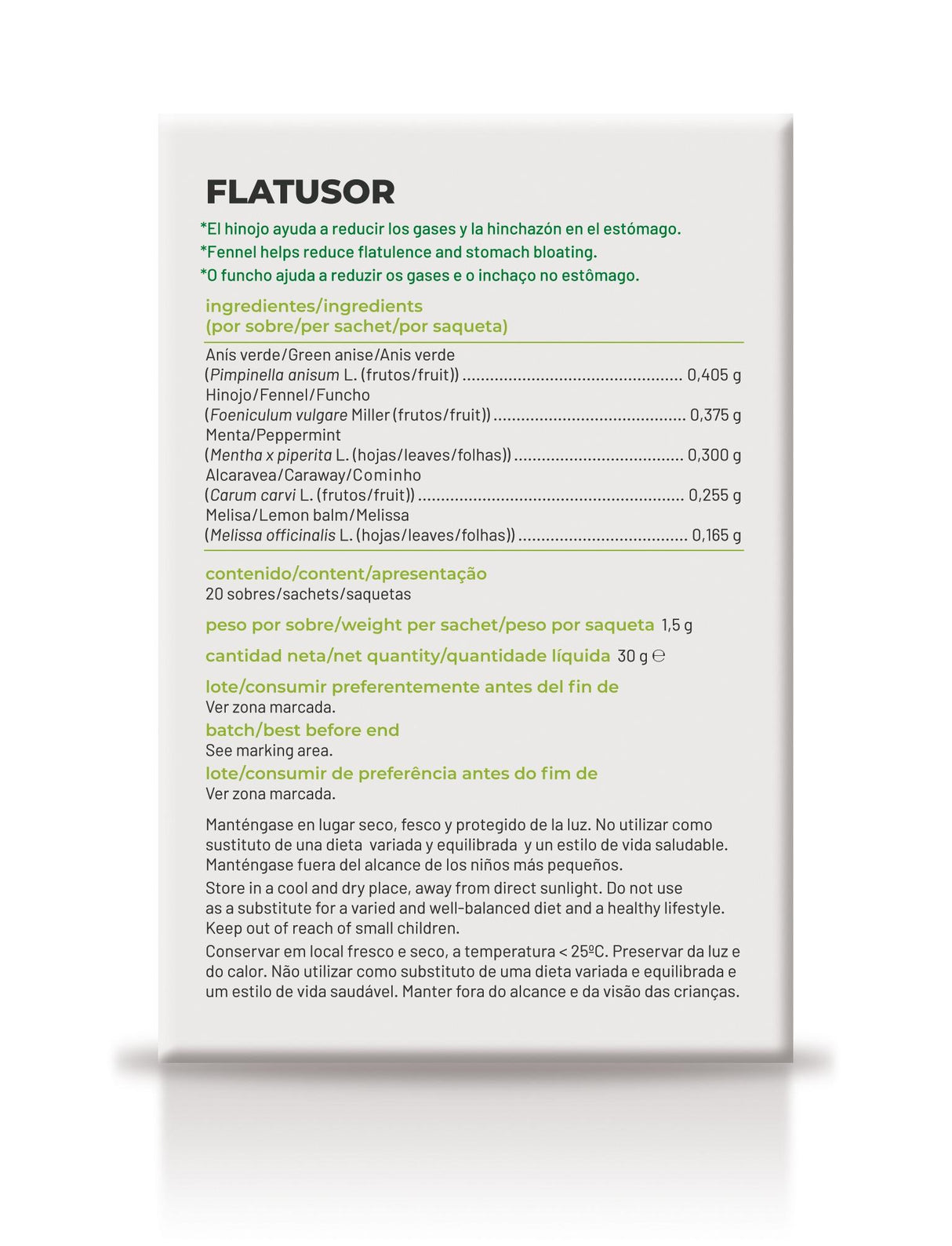 Natusor 22 - Flatusor · Soria Natural · 20 filtros
