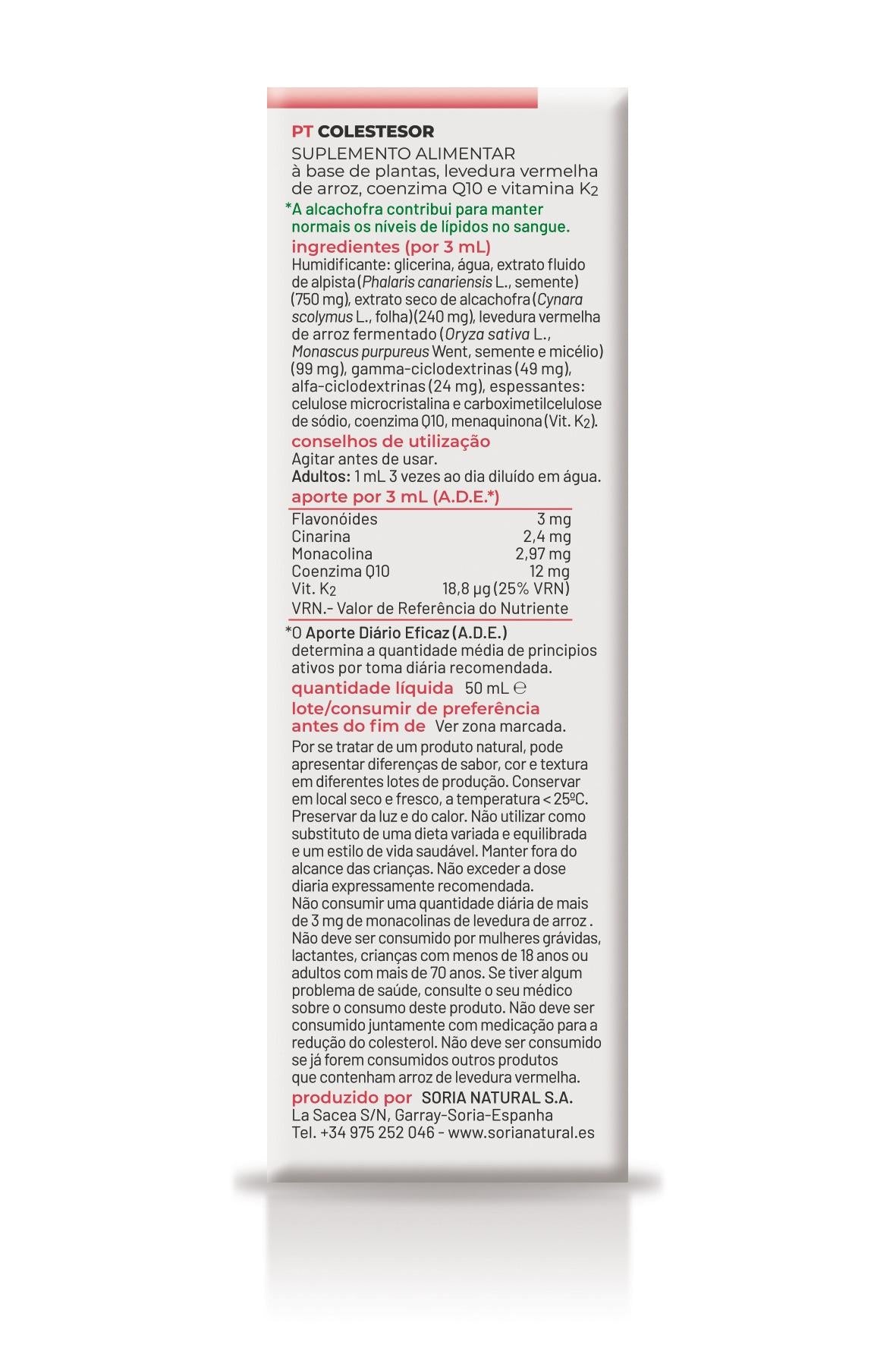 Composor 26 - Colestesor · Soria Natural · 50 ml - 5