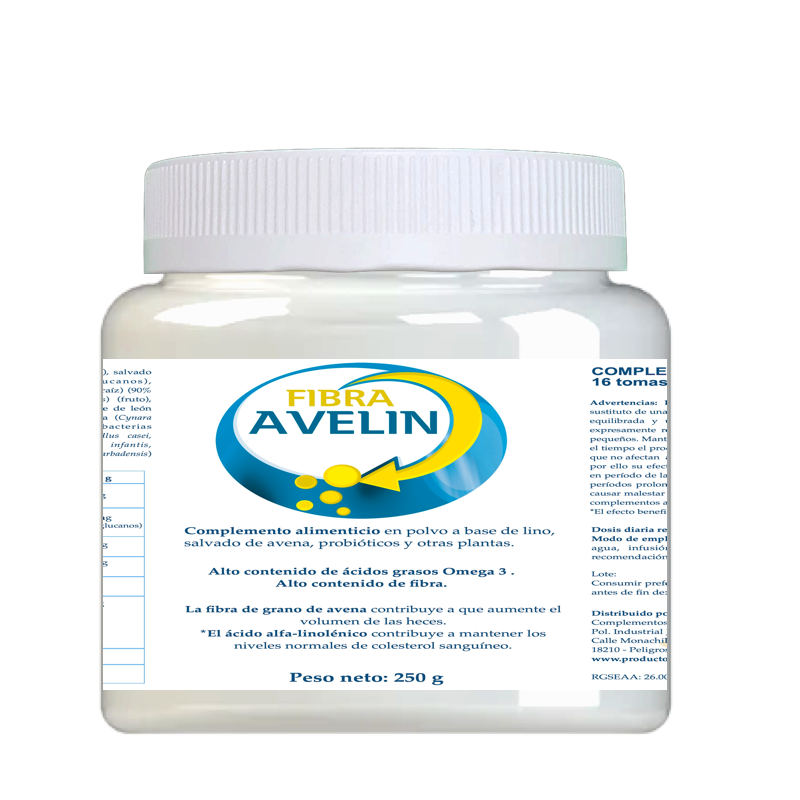Fibra Avelin (Depura Fibra) · CFN · 250 gramos
