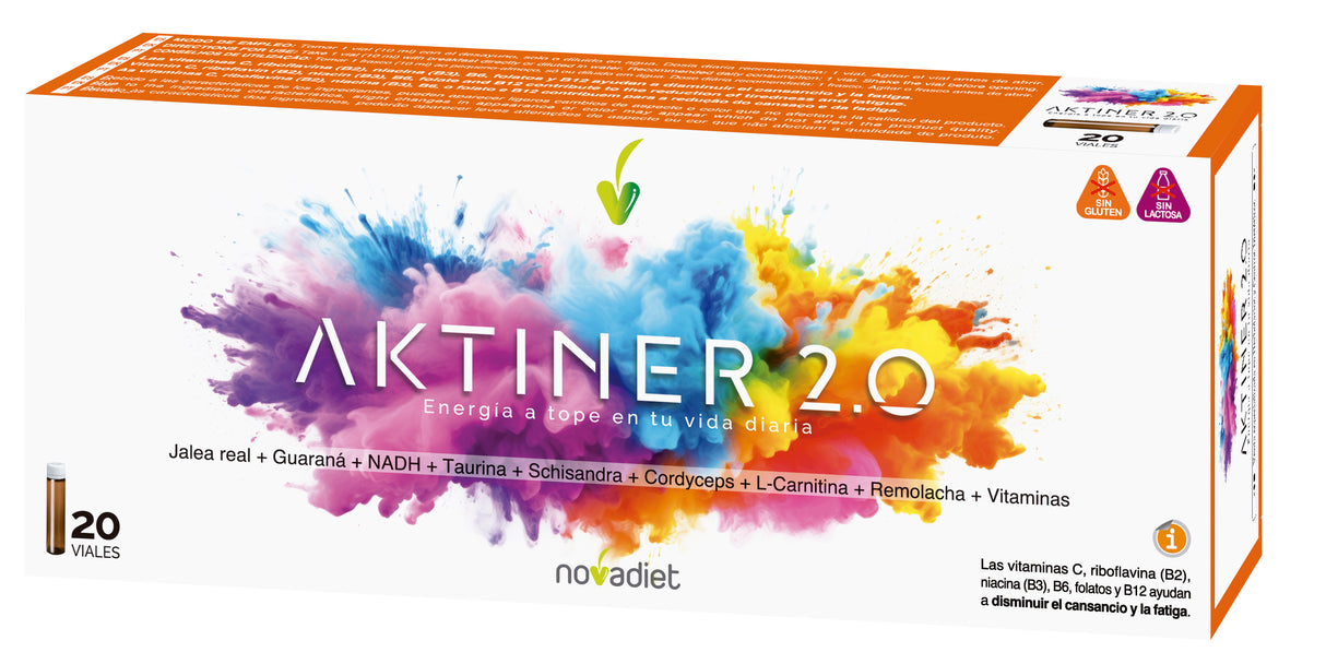 Aktiner 2.0 · Nova Diet · 20 viales
