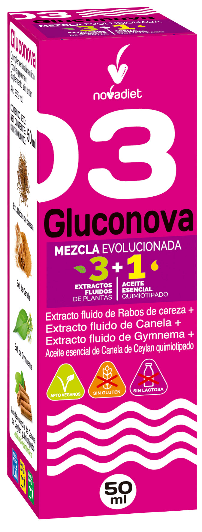 Gluconova · Nova Diet · 50 ml