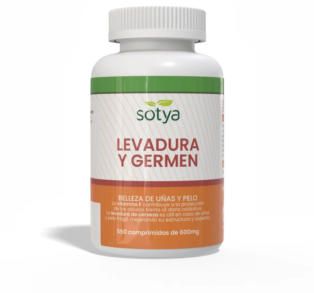 Levadura y Germen de Trigo · Sotya · 550 comprimidos