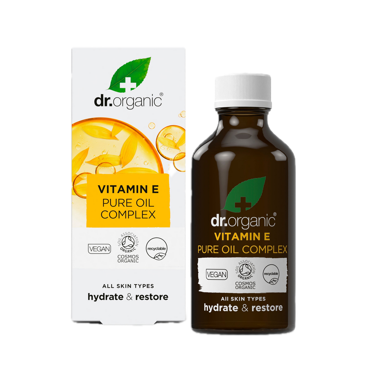 Complejo de Aceite Puro de Vitamina E · Dr Organic · 50 ml
