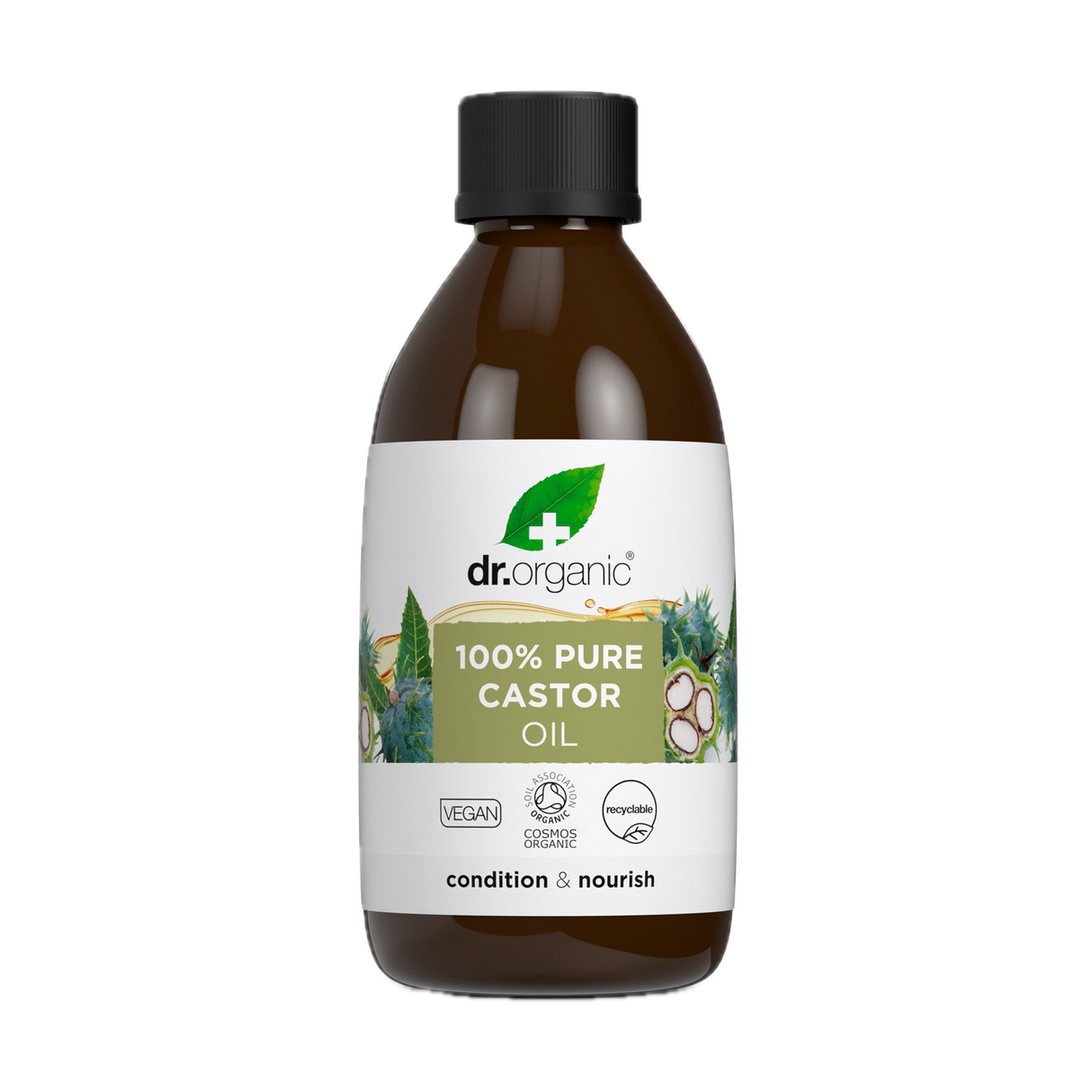 Aceite de Ricino · Dr Organic · 250 ml