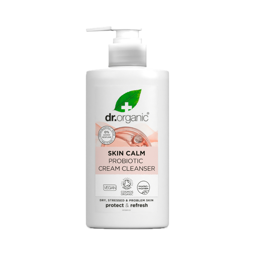 Crema Limpiadora Probiótica Skin Calm · Dr Organic · 150 ml