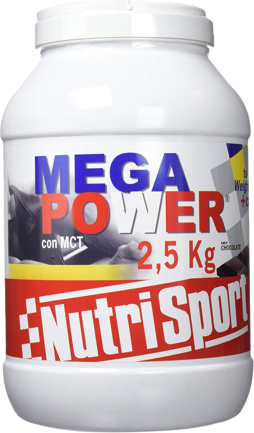 MegaPower Chocolate · Nutrisport · 2,5 kg