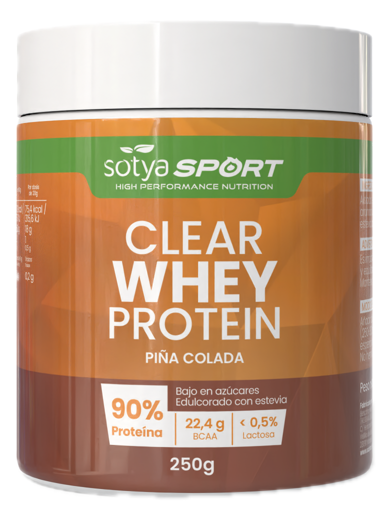 Clear Whey Protein Piña Colada · Sotya · 250 gramos
