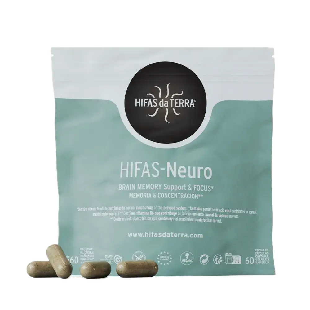 Refill Hifas-Neuro · Hifas da Terra · 60 cápsulas