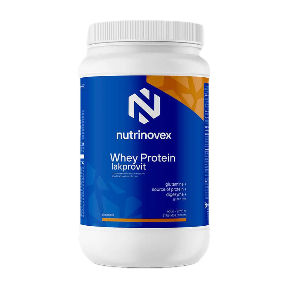 Whey Protein Lakprovit: Sabor Chocolate · Nutrinovex · 650 gramos